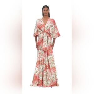 Andrea Iyamah Multicolor Wrap Dress